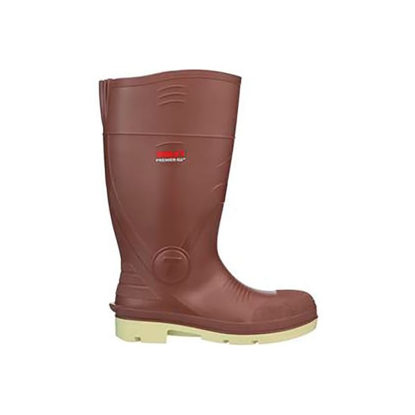 Tingley Premier G2 Knee Boot, Men's Size 10, 15"H, Plain Toe, Chevron Plus Outsole, Brick Red 93155.1 - main